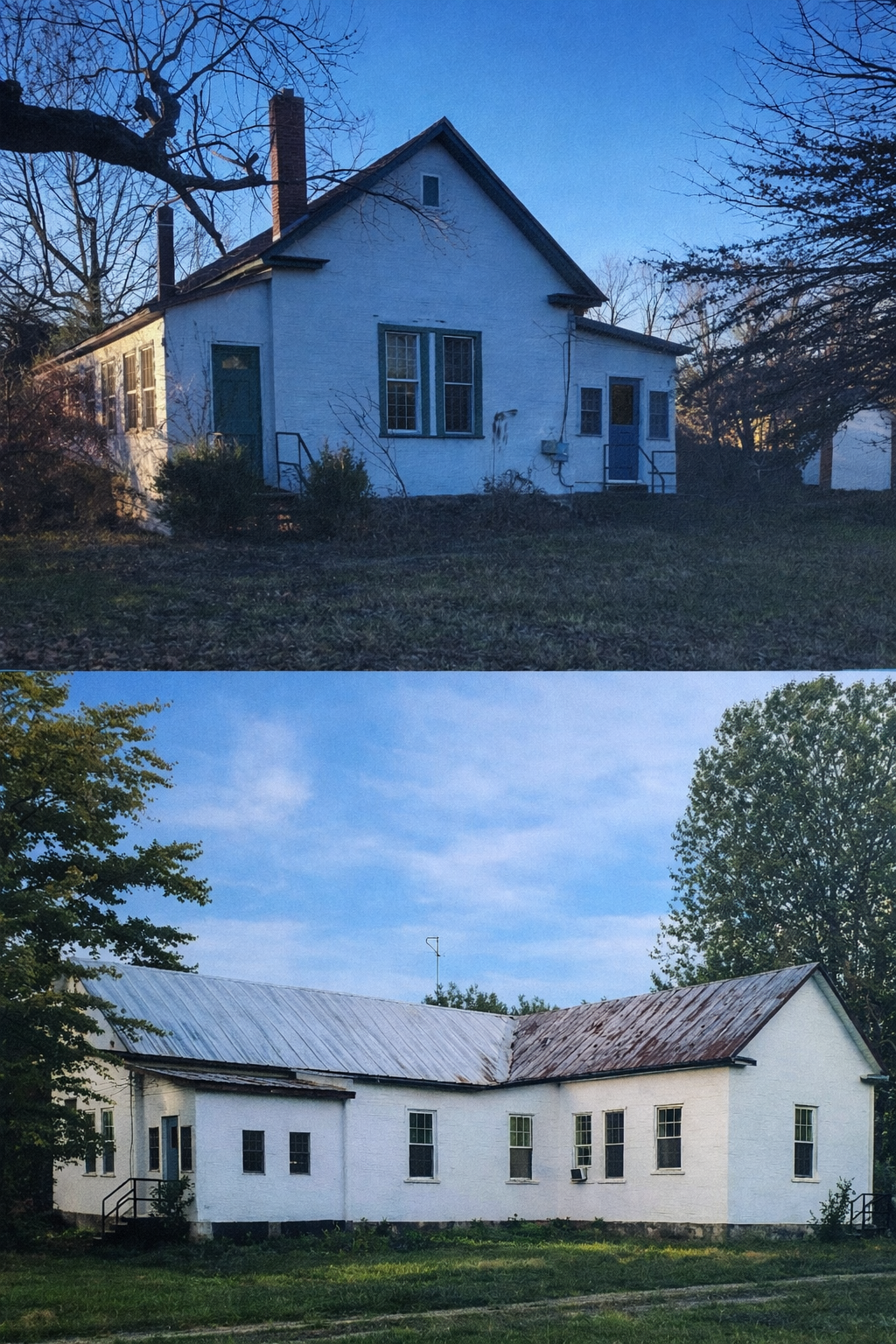 Schoolhouse before renovation